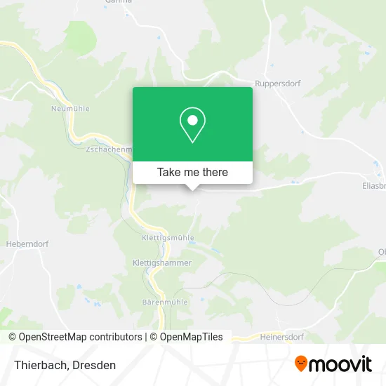 Карта Thierbach