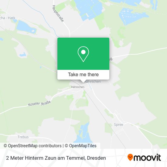 Карта 2 Meter Hinterm Zaun am Temmel