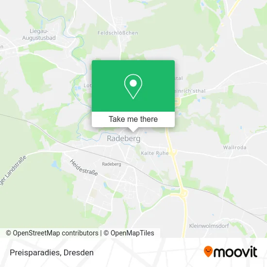 Карта Preisparadies