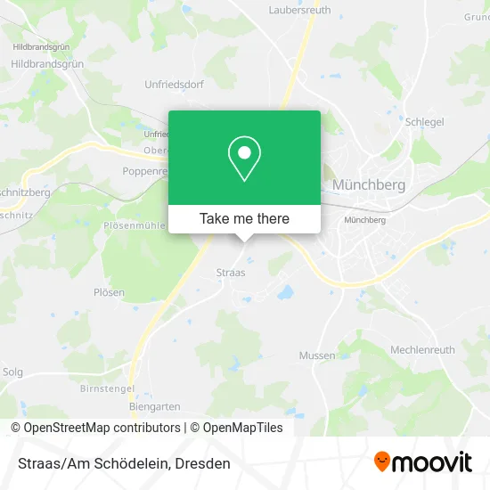 Карта Straas/Am Schödelein