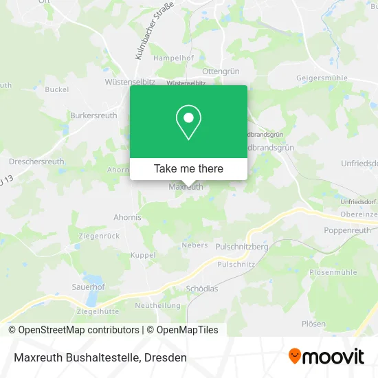 Карта Maxreuth Bushaltestelle