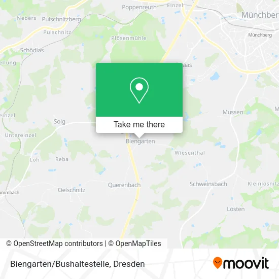 Карта Biengarten/Bushaltestelle