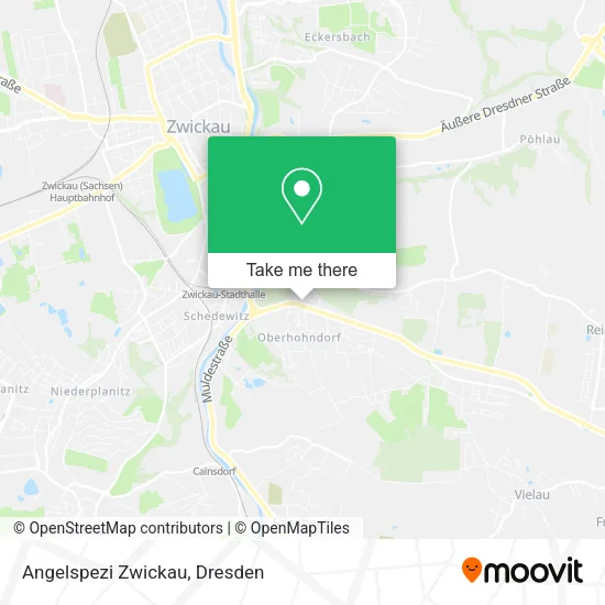 Карта Angelspezi Zwickau