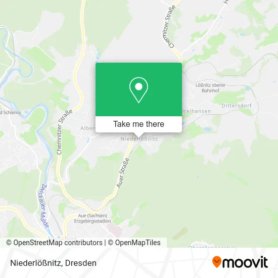 Карта Niederlößnitz