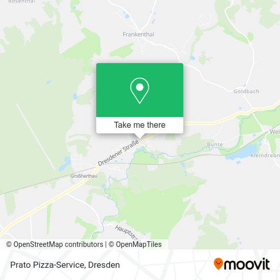 Карта Prato Pizza-Service