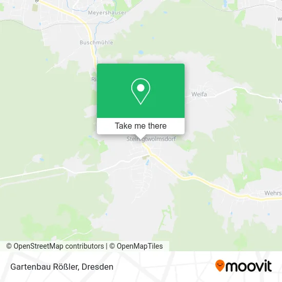 Карта Gartenbau Rößler