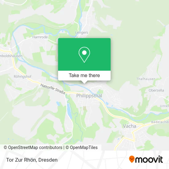 Карта Tor Zur Rhön