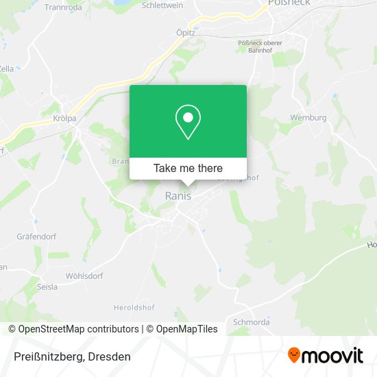 Карта Preißnitzberg