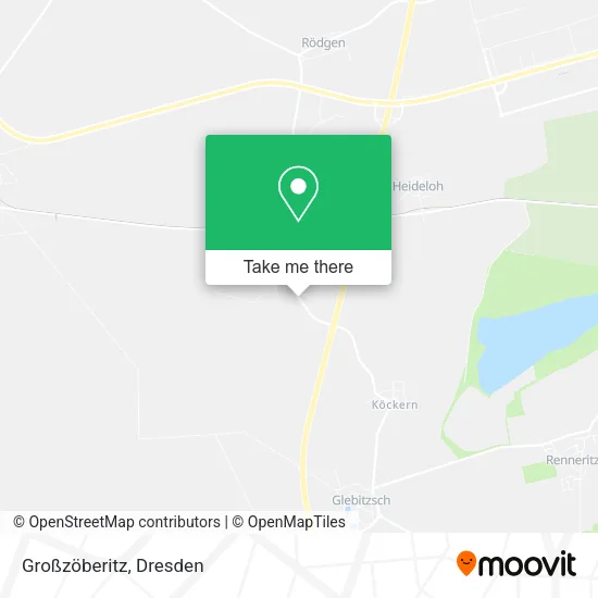 Карта Großzöberitz