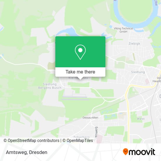 Карта Amtsweg
