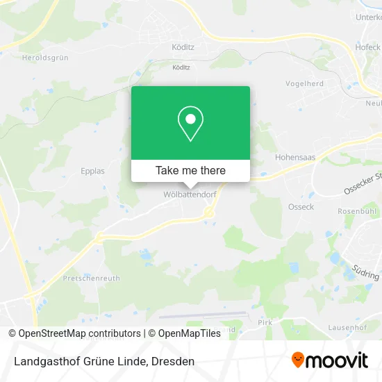 Карта Landgasthof Grüne Linde
