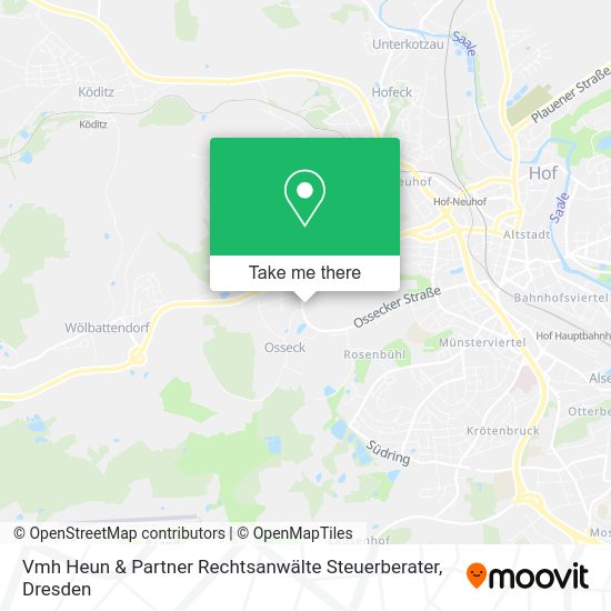 Карта Vmh Heun & Partner Rechtsanwälte Steuerberater
