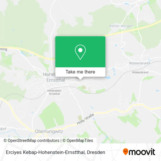 Карта Erciyes Kebap-Hohenstein-Ernstthal