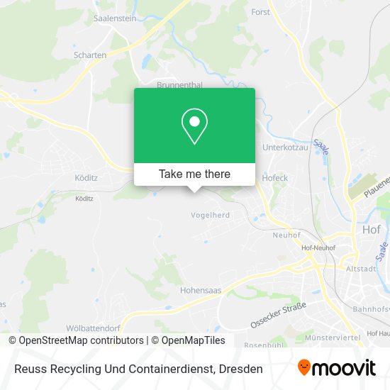Карта Reuss Recycling Und Containerdienst