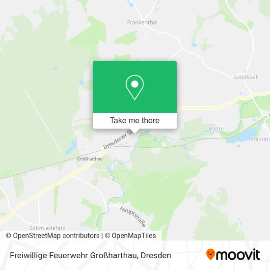 Карта Freiwillige Feuerwehr Großharthau