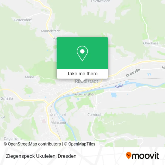 Карта Ziegenspeck Ukulelen