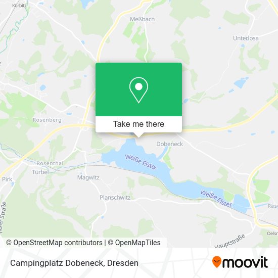 Карта Campingplatz Dobeneck