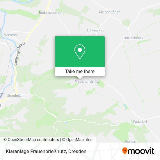 Карта Kläranlage Frauenprießnutz