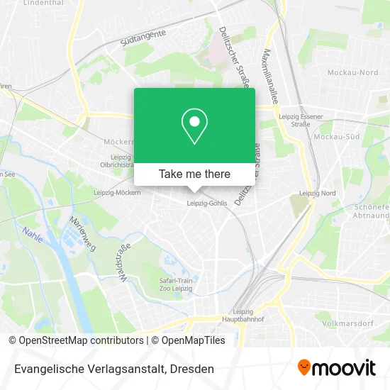 Карта Evangelische Verlagsanstalt