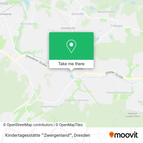Карта Kindertagesstätte ""Zwergenland""