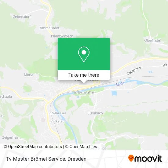 Карта Tv-Master Brömel Service