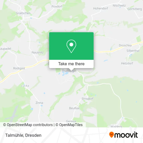 Карта Talmühle