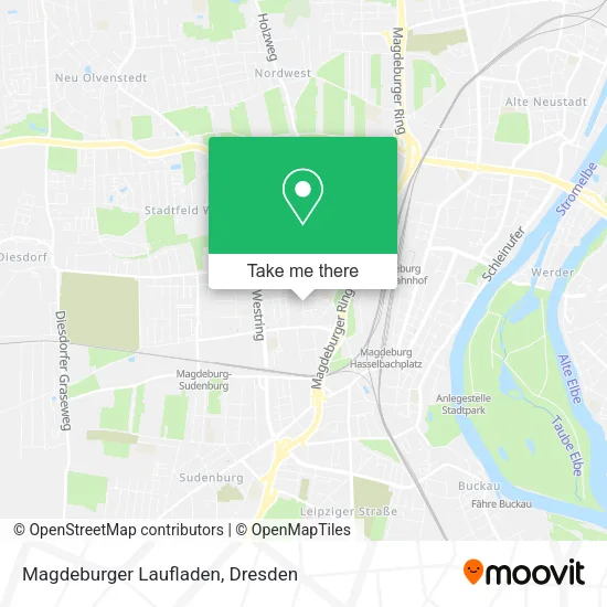 Карта Magdeburger Laufladen