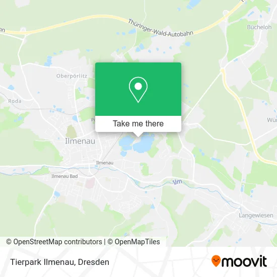 Карта Tierpark Ilmenau