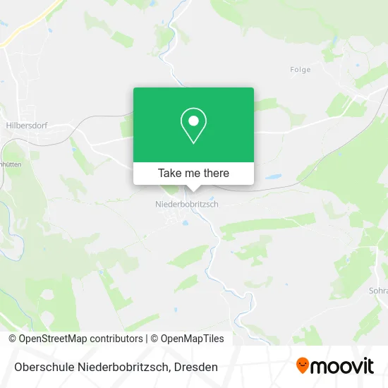 Карта Oberschule Niederbobritzsch