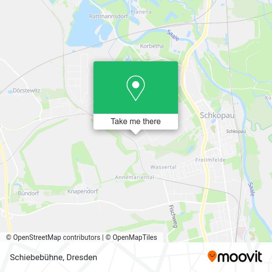 Карта Schiebebühne
