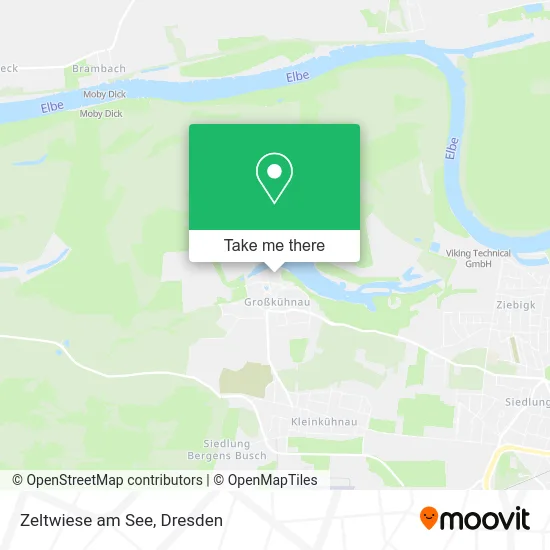 Карта Zeltwiese am See