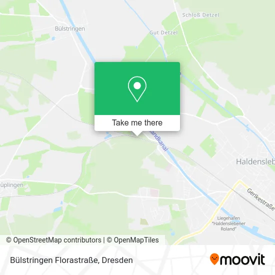 Карта Bülstringen Florastraße