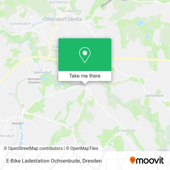 Карта E-Bike Ladestation Ochsenbude