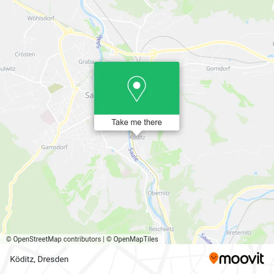 Карта Köditz