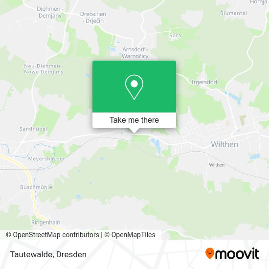 Карта Tautewalde