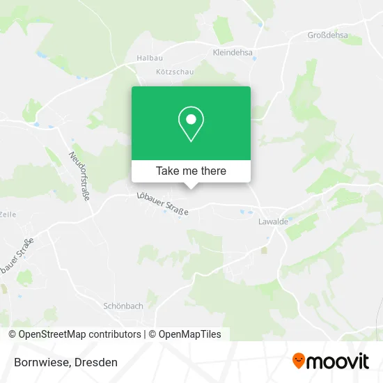 Карта Bornwiese