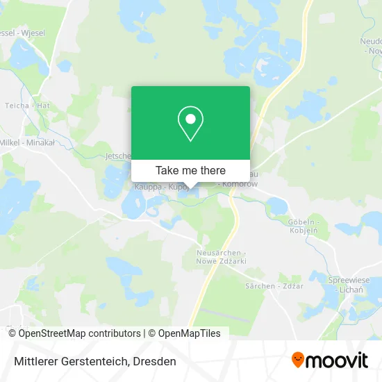 Карта Mittlerer Gerstenteich