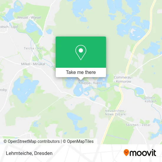 Карта Lehmteiche