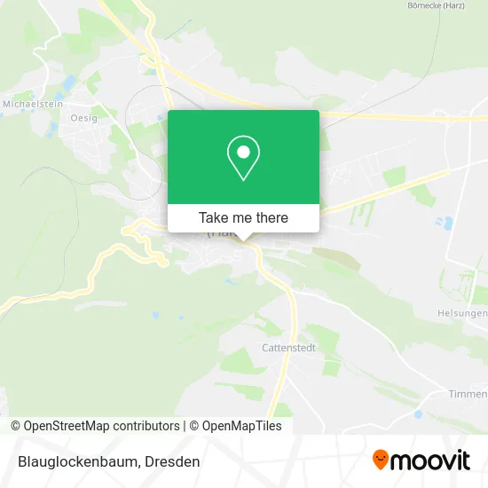 Карта Blauglockenbaum