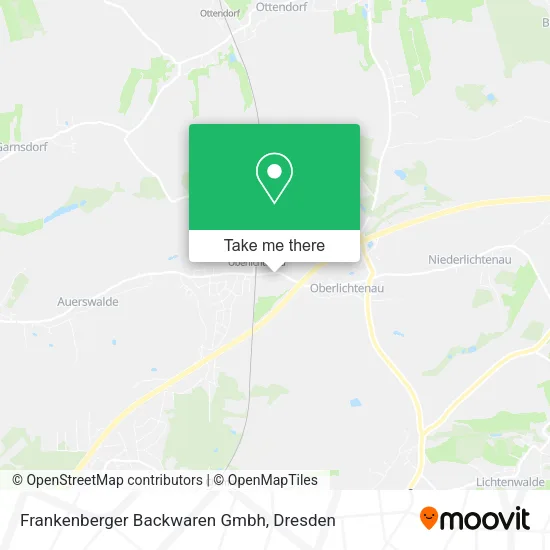 Карта Frankenberger Backwaren Gmbh