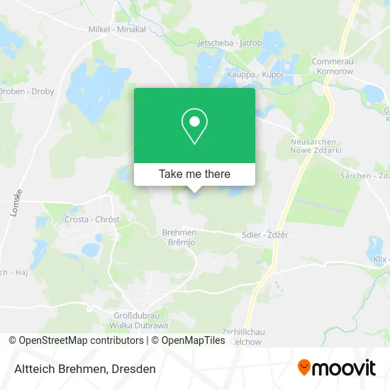 Карта Altteich Brehmen