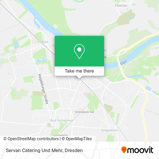 Карта Servan Catering Und Mehr