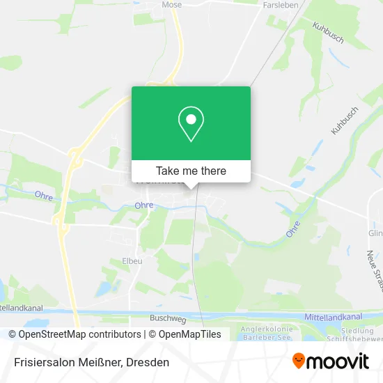 Карта Frisiersalon Meißner