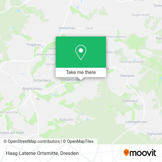 Карта Haag Laterne Ortsmitte
