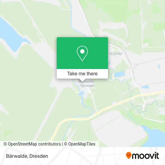 Карта Bärwalde