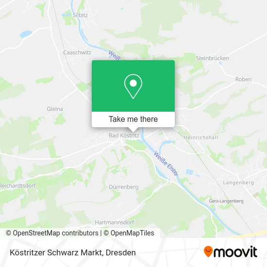 Карта Köstritzer Schwarz Markt