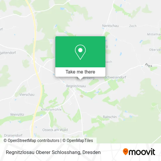 Карта Regnitzlosau Oberer Schlosshang