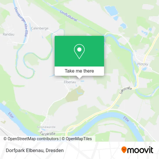 Карта Dorfpark Elbenau