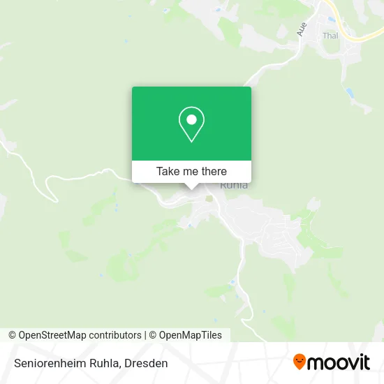Карта Seniorenheim Ruhla