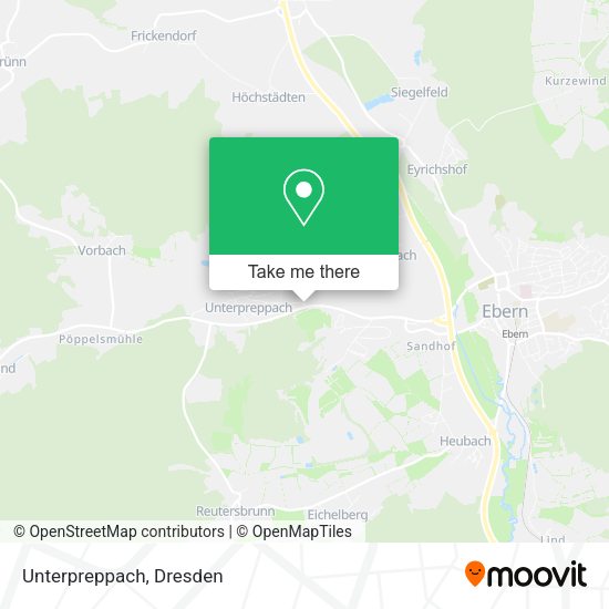Карта Unterpreppach